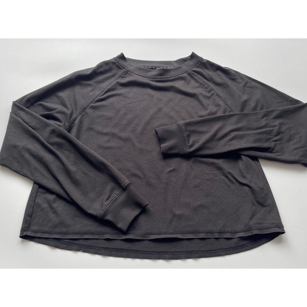 Girl's Rylee + Cru Play X Play Black Long Sleeve Athletic Top Size 12-14